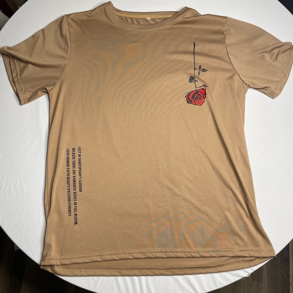 Tan tshirt